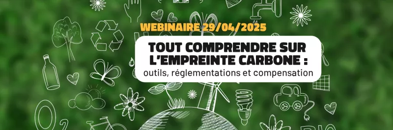 Webinaire Tout comprendre sur l'empreinte carbone 