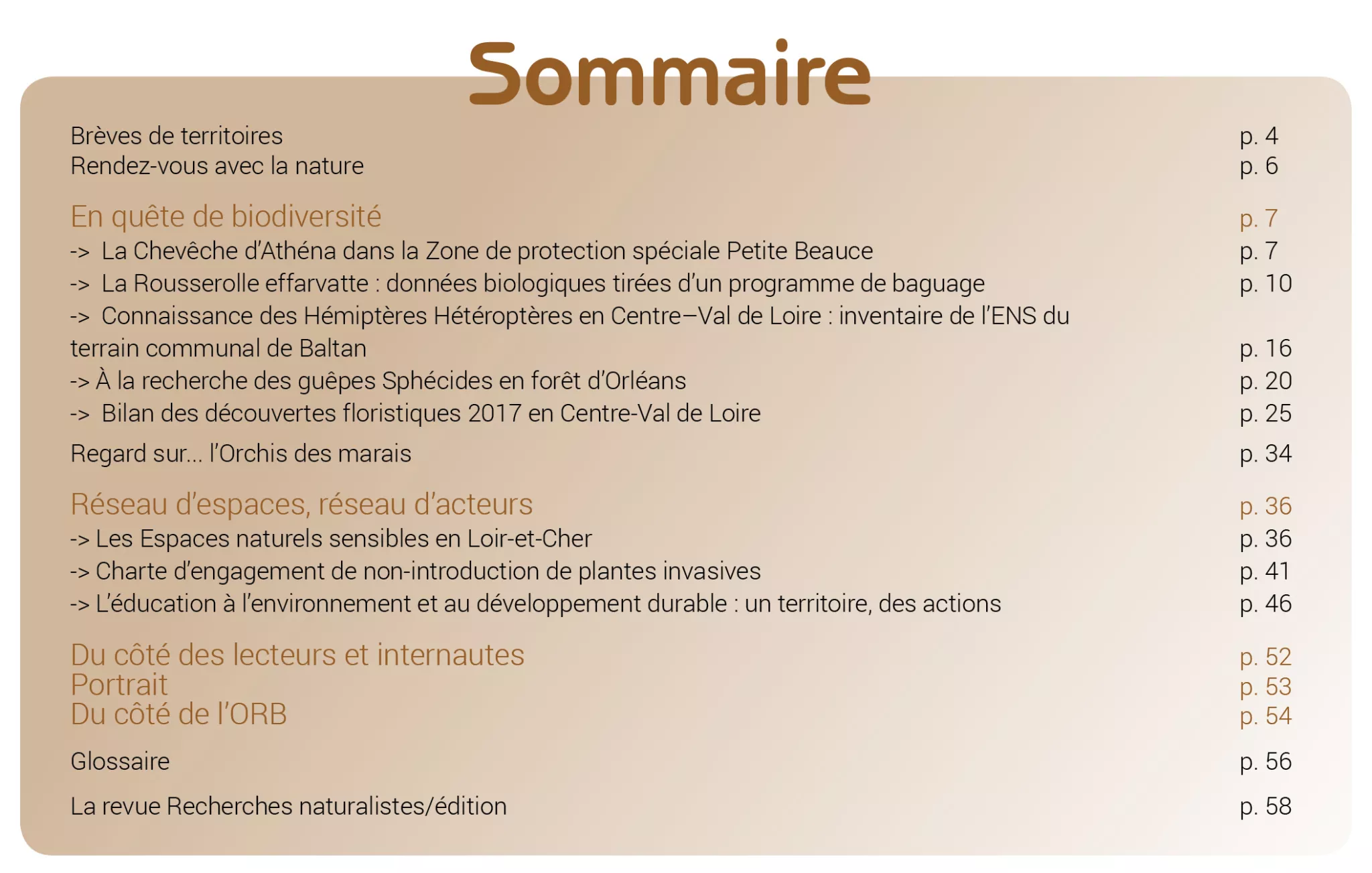 Sommaire RN 07