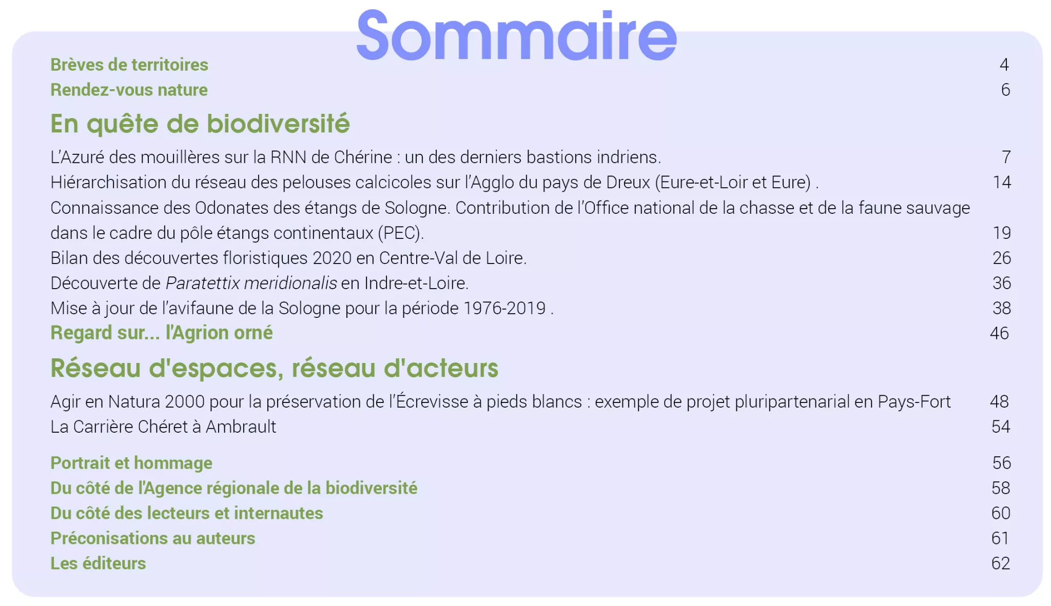 Sommaire RN 12