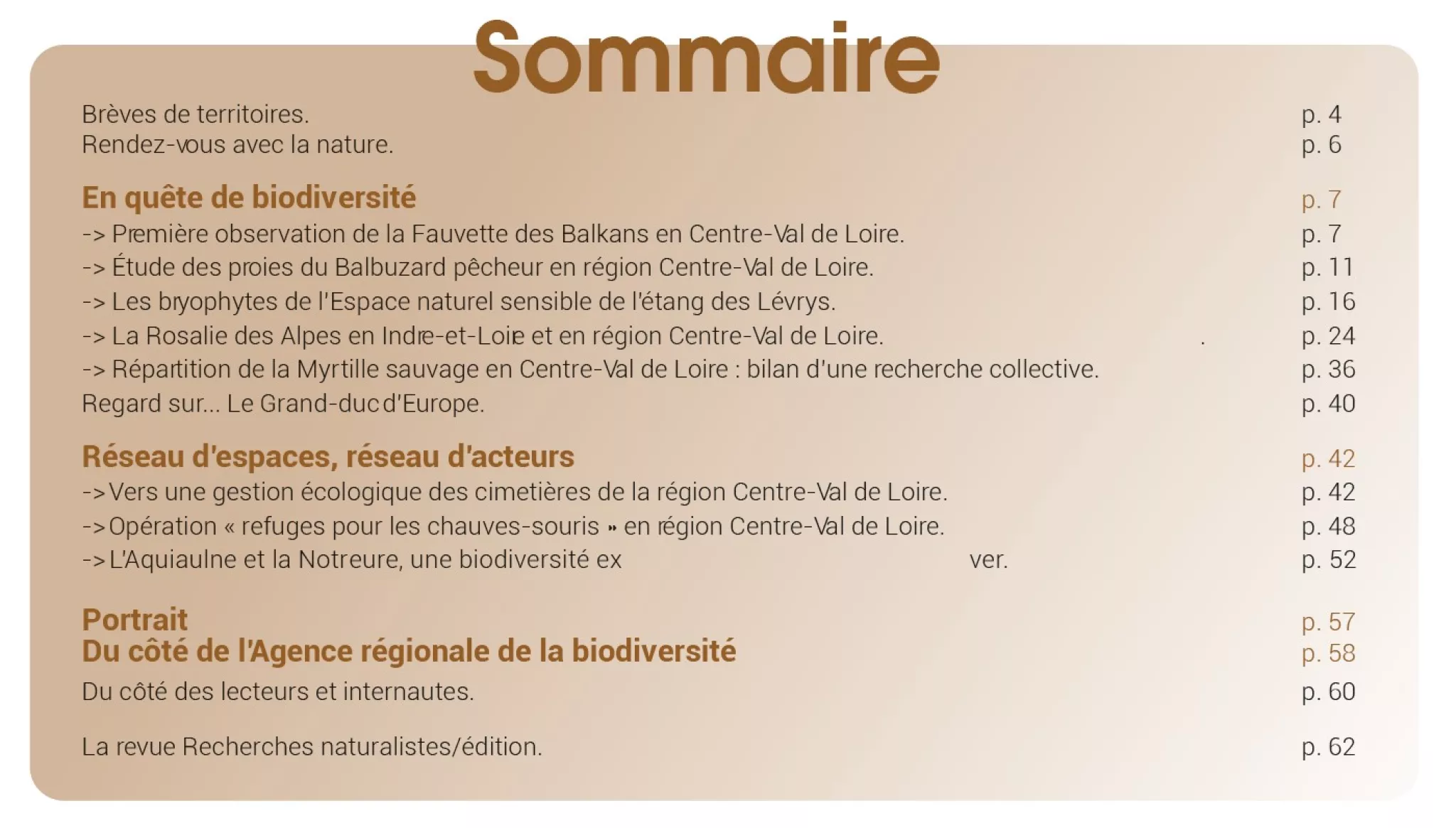 Sommaire RN 11